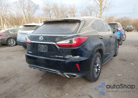 2017 Lexus Rx 350 F Sport from USA, damaged, VIN 2T2BZMCA9HC085962